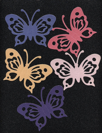 Butterflies - Large x 8